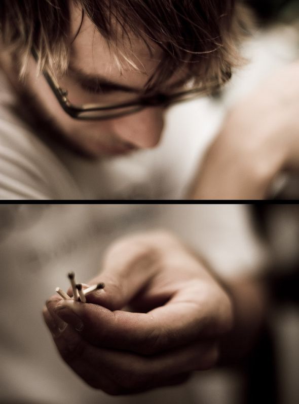 Rob George, burnt matches