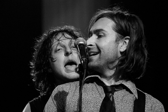 Mallman Sharing a Mic