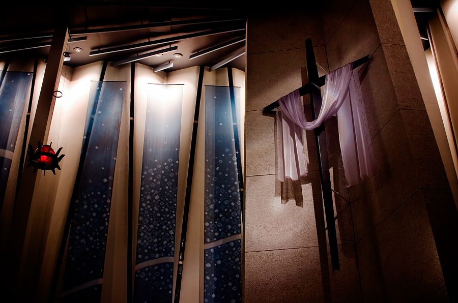 Christ Chapel Crucifix and the Eternal Flame